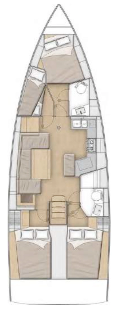 Rent a Bénéteau Oceanis 40.1 Capo d'Orlando