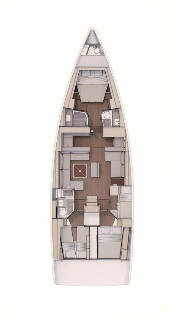 Sailboat rental in Road Town - Dufour Dufour 530