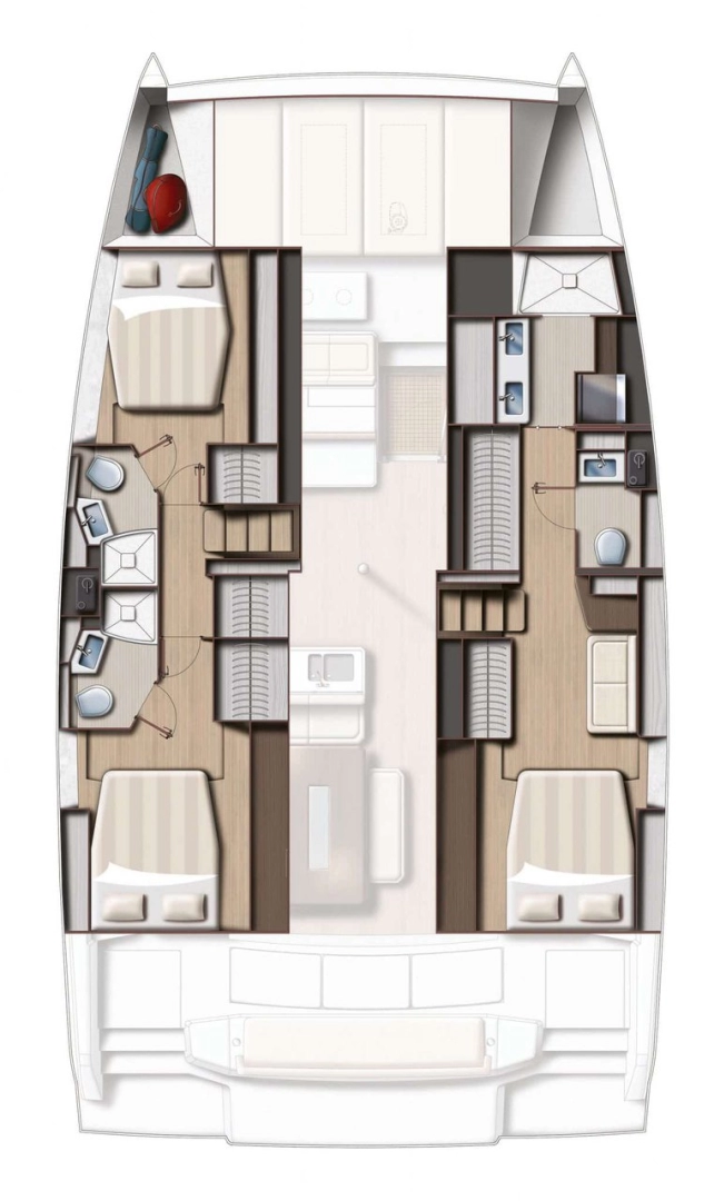 Catamaran rental in Marsh Harbour - Bali Bali 4.6