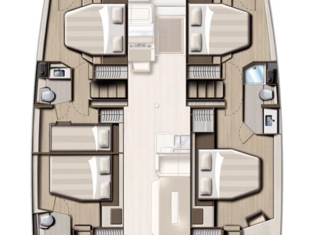 Catamaran for rent Marsh Harbour at the best price