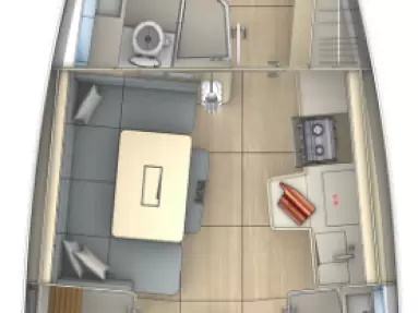 Yacht charter Frenchtown cheap Dufour 41