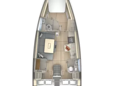 Sailboat rental with or without captain Dufour Frenchtown