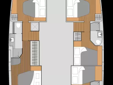 Yacht charter Frenchtown cheap Aura 51