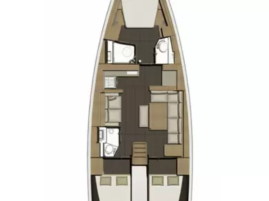 Sailboat rental with or without captain Dufour Marseille