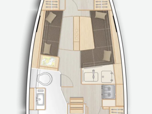 Rent a Hanse Hanse 348 Marseille