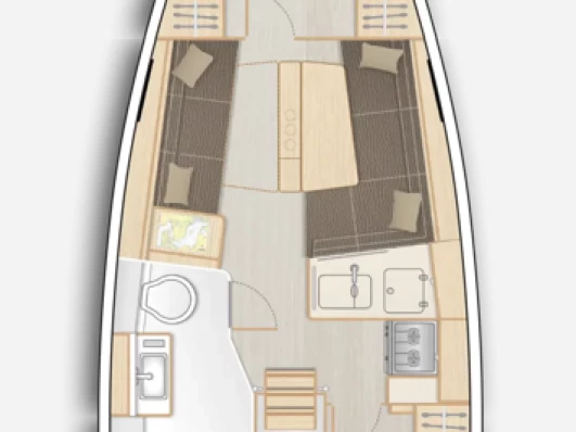 Rent a Hanse Hanse 348 Marseille