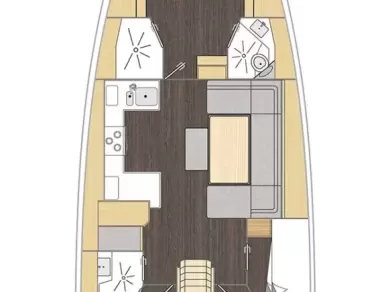 Sailboat rental with or without captain Bavaria Pirovac