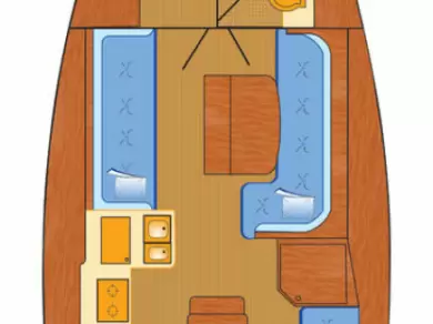 Sailboat rental with or without captain Bavaria Barth