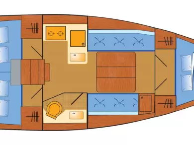 Sailboat for rent Flensburg at the best price