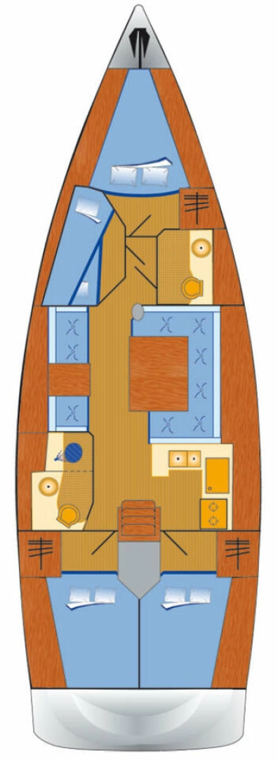 Sailboat rental in Flensburg - Jeanneau Sun Odyssey 439