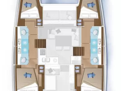 Yacht charter Paraty cheap Lagoon 40