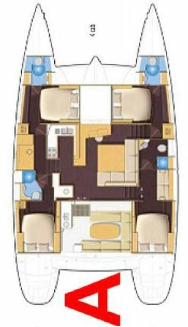 Boat rental Lagoon Lagoon 500 in Wyk auf Föhr on Samboat