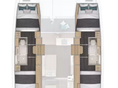 Yacht charter Pomer cheap Lagoon 38 - 4 cab.