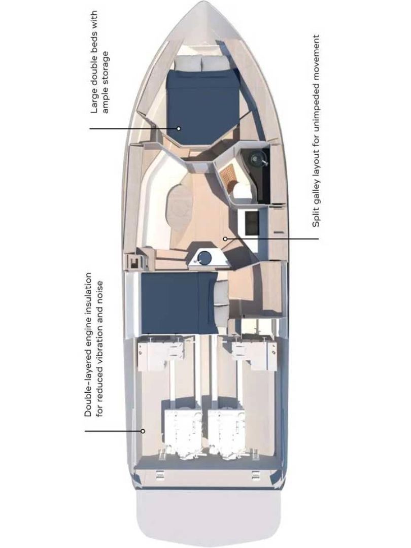 Boat rental Focus Focus Power 36 in Trogir on Samboat