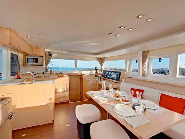 Catamaran rental with or without captain Lagoon Vlychada