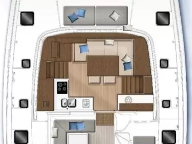 Catamaran rental with or without captain Lagoon Šibenik