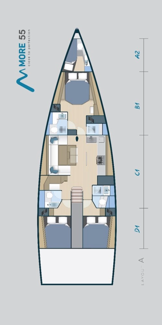 Rent a More Boats More 55 Seget Donji