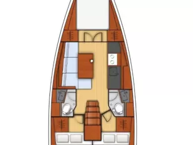 Sailboat rental with or without captain Bénéteau Split