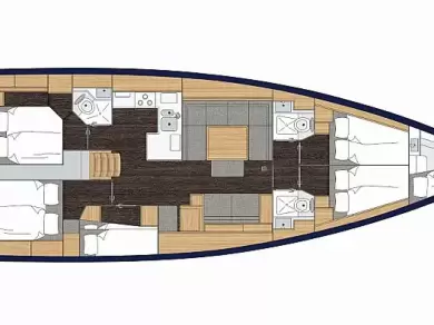 Bareboat Rental Sailboat Bavaria with a boat licence