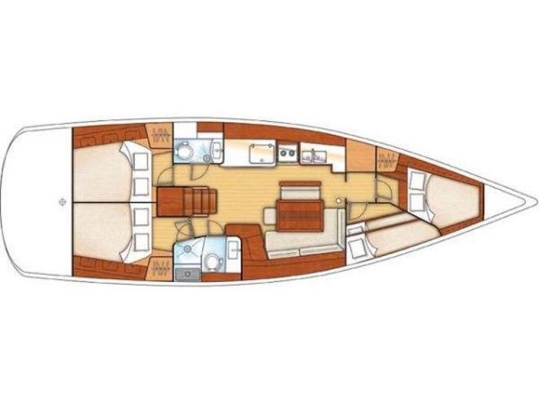 Yacht charter Rhodes (City) cheap Oceanis 46