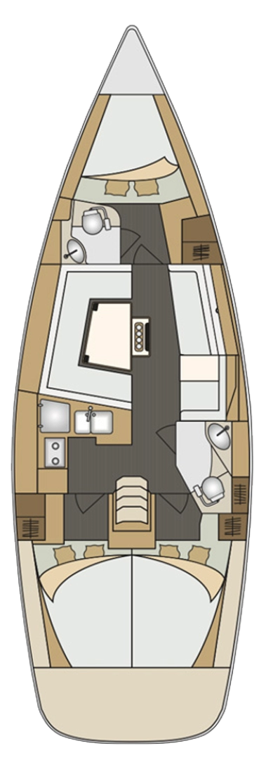 Sailboat for rent Biograd na Moru at the best price