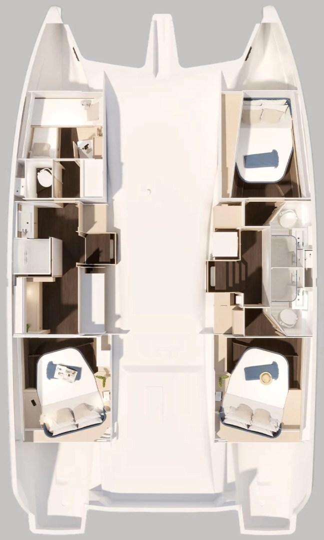 Fountaine Pajot Fountaine Pajot FP 44 Maestro - 3 cab. in Road Town on SamBoat