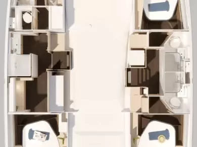 Fountaine Pajot Fountaine Pajot FP 44 Maestro - 3 cab. in Road Town on SamBoat