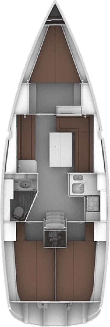 Bareboat Rental Sailboat Bavaria with a boat licence