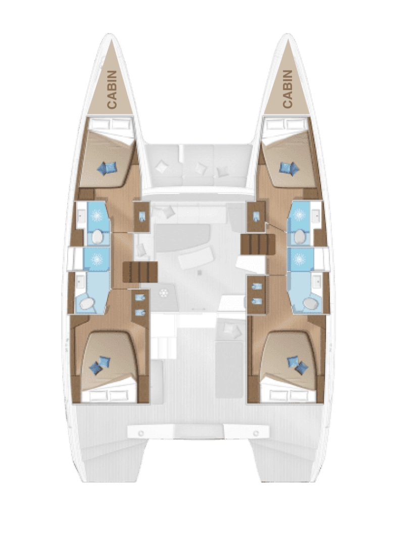 Catamaran rental with or without captain Lagoon Road Town