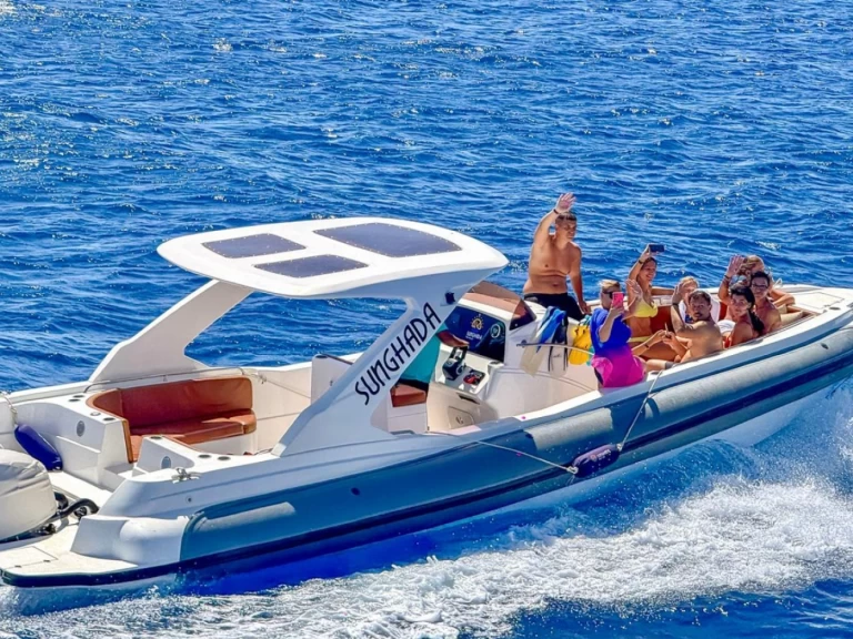 Bareboat Rental RIB Master with a boat licence