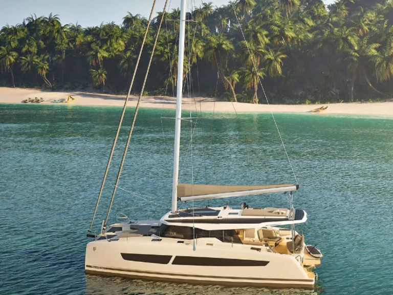 Catamaran rental with or without captain Fountaine Pajot Lávrio