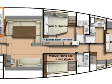 Cnb-Yachts CNB 76 charter bareboat or captained in  Kaštela