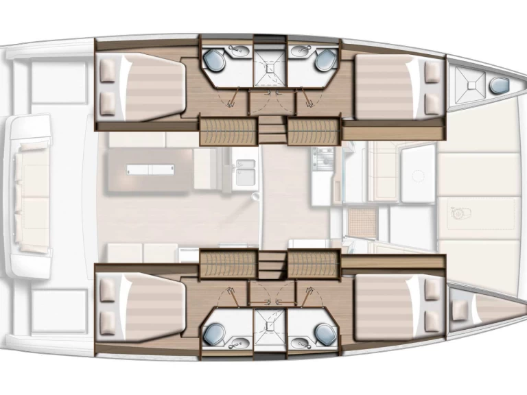 Bareboat Rental Catamaran Bali with a boat licence