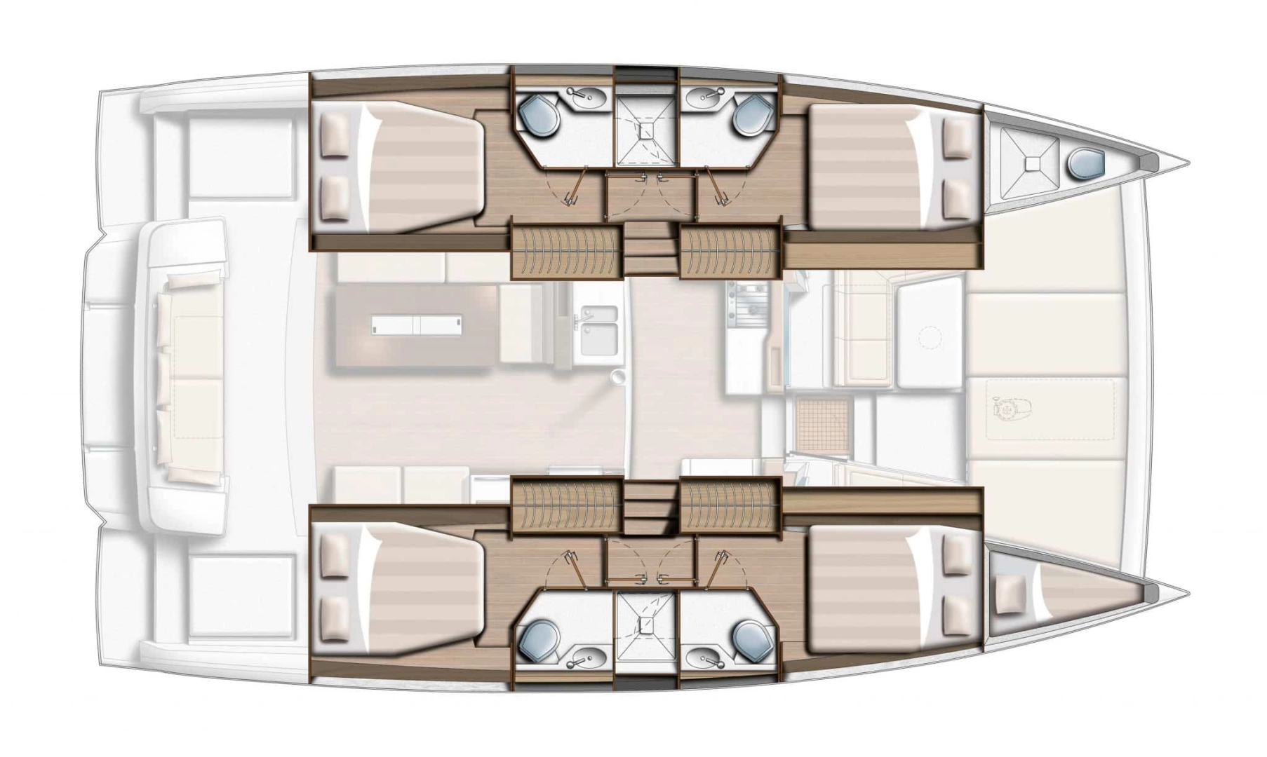 Bareboat Rental Catamaran Bali with a boat licence