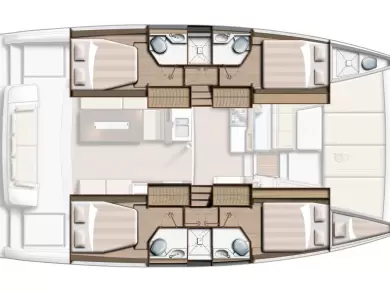 Bareboat Rental Catamaran Bali with a boat licence