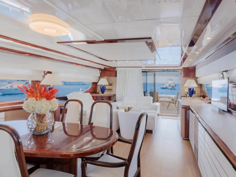 Posillipo 80 charter bareboat or captained in  Mykonos (City)