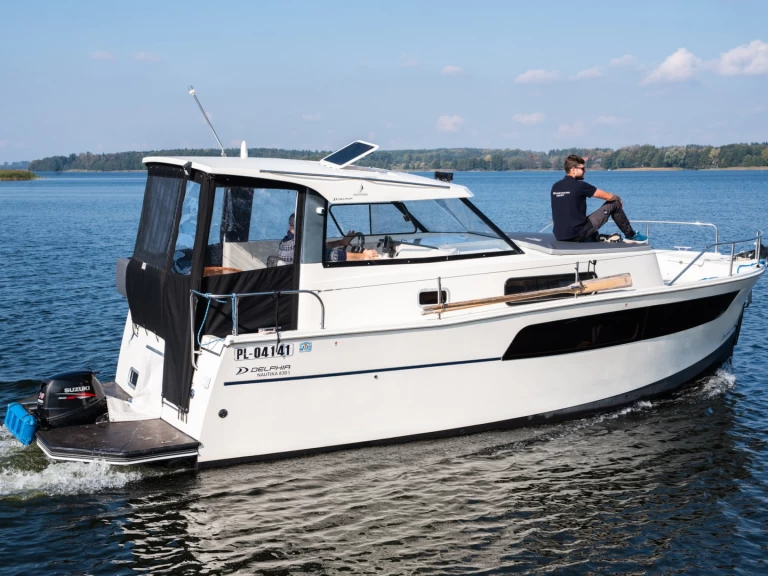 Bareboat Rental Motorboat nautika with a boat licence