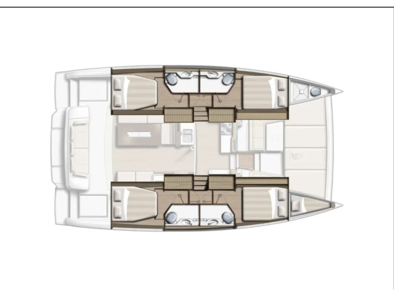 Catamaran for rent Volos at the best price