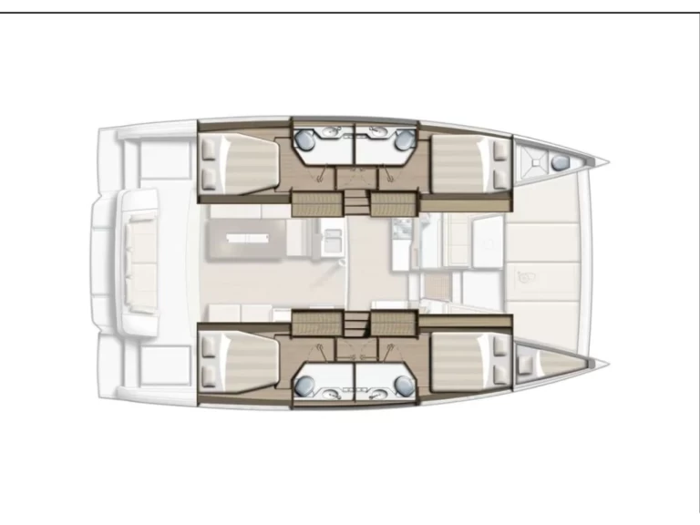 Catamaran for rent Volos at the best price