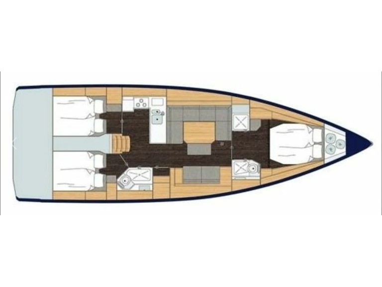Yacht charter Alimos cheap Bavaria C45 3cbs