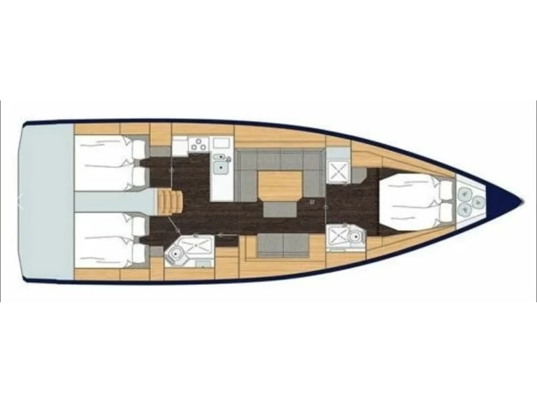 Yacht charter Alimos cheap Bavaria C45 3cbs