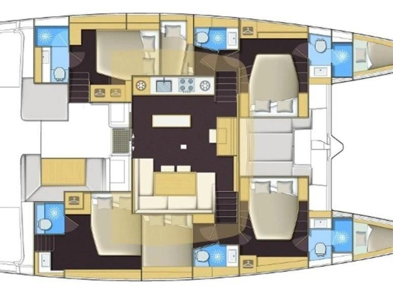 Rent a Lagoon Lagoon 52 F Port d'Andratx