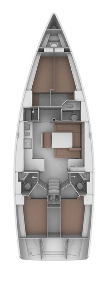 Bavaria Cruiser 46 charter bareboat or captained in  Split