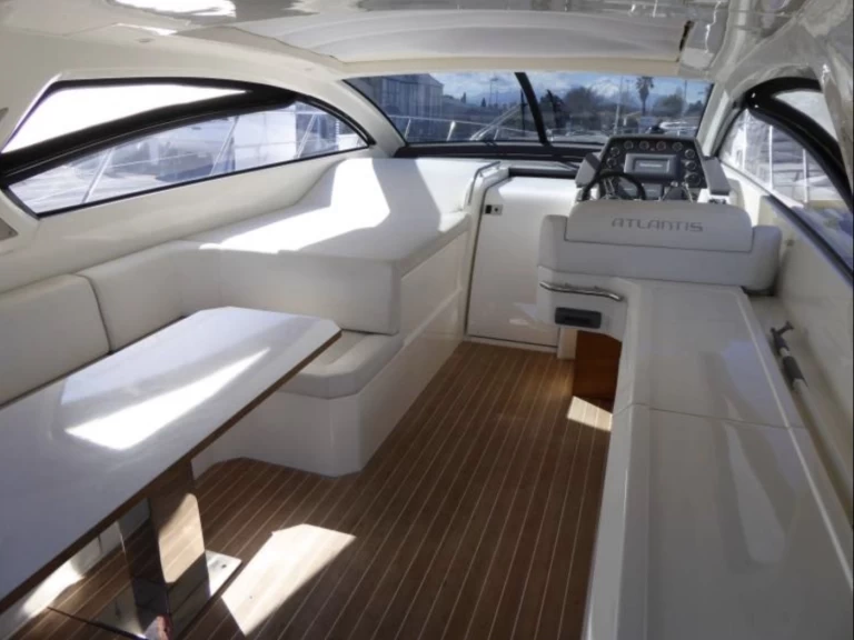 Azimut Atlantis 48 charter bareboat or captained in  Port de Saint Tropez