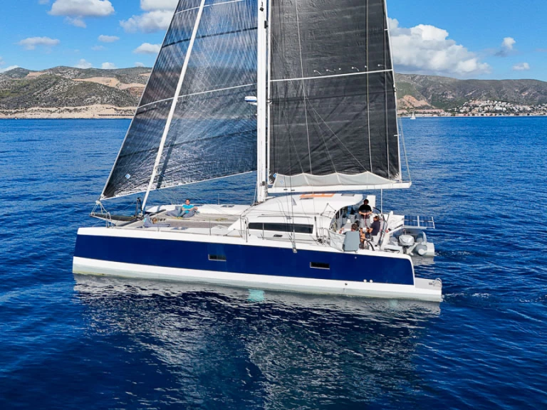 Catamaran rental with or without captain Marsaudon Composites Castelldefels