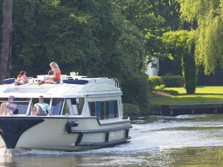 Comfort Plus Vision 3 charter bareboat or captained in  Rheinsberg