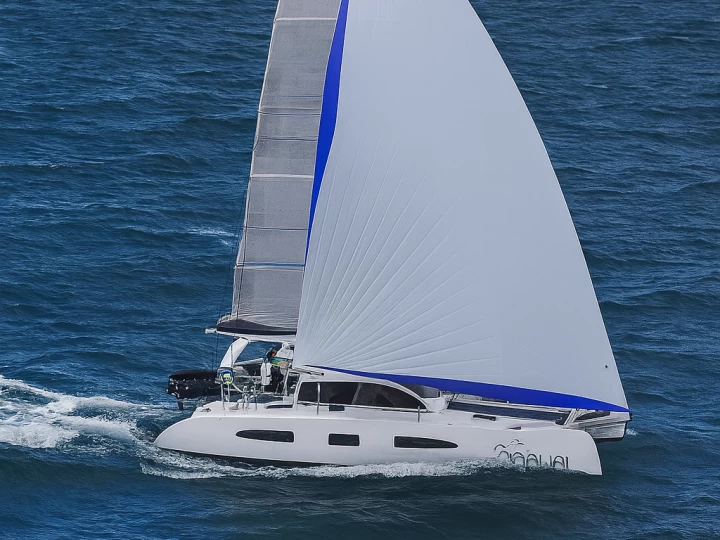 Bareboat Rental Catamaran Outremer with a boat licence
