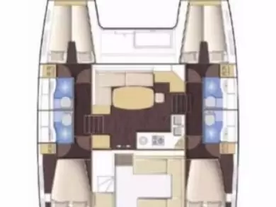 Lagoon Lagoon 400 in Trogir on SamBoat