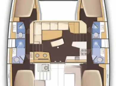 Catamaran rental in Šibenik - Lagoon Lagoon 42