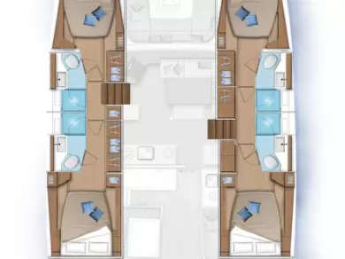 Lagoon Lagoon 46 in Šibenik on SamBoat